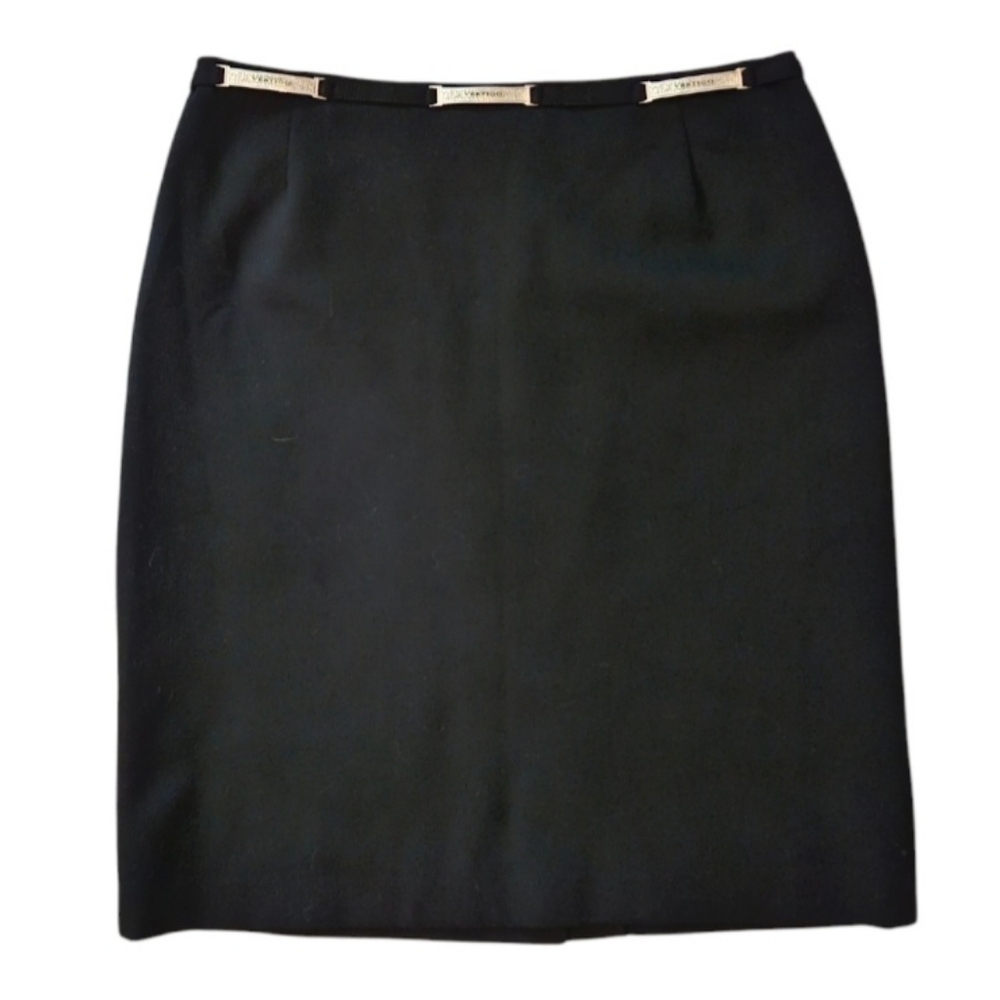 Vertigo Paris Black Pencil Skirt size 10 EUC